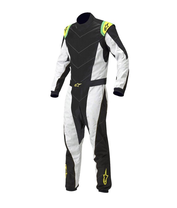 Mono Alpinestars KMX-5 Black Silver Yellow Fluor (2014)