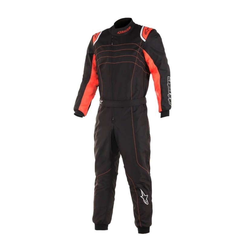 Mono Alpinestars KMX-9 V2 Black Red Fluor (2019)