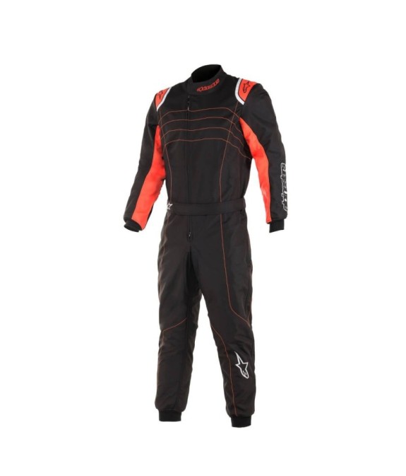 Mono Alpinestars KMX-9 V2 Black Red Fluor (2019)