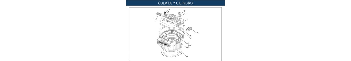 Culata y cilindro X30 IAME | Recambios originales para karting