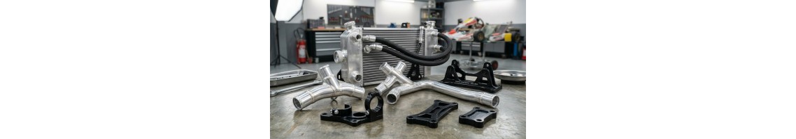 Tubos de Refrigeración y Soportes para Karting | Recambios de Refrigeración | Team Martín Kart