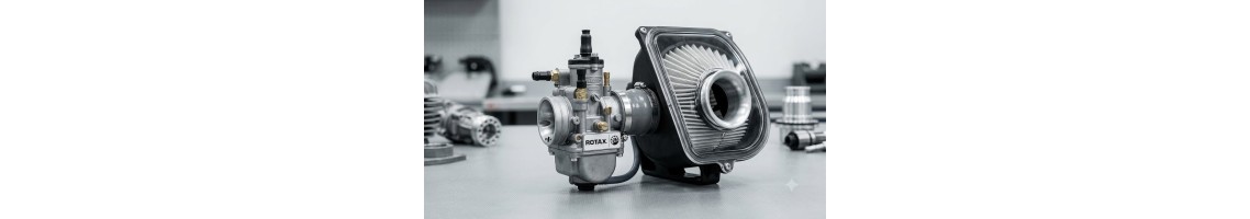 Carburador y Filtro de Aire para Karting | Admisión Motor Kart | Team Martín Kart