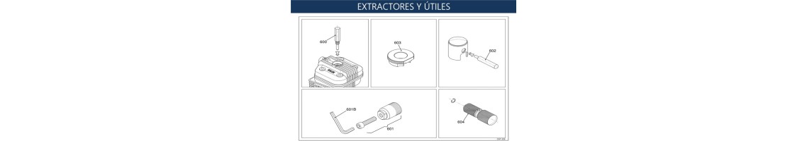 Extractores y Útiles IAME X30 | Herramientas Originales Karting