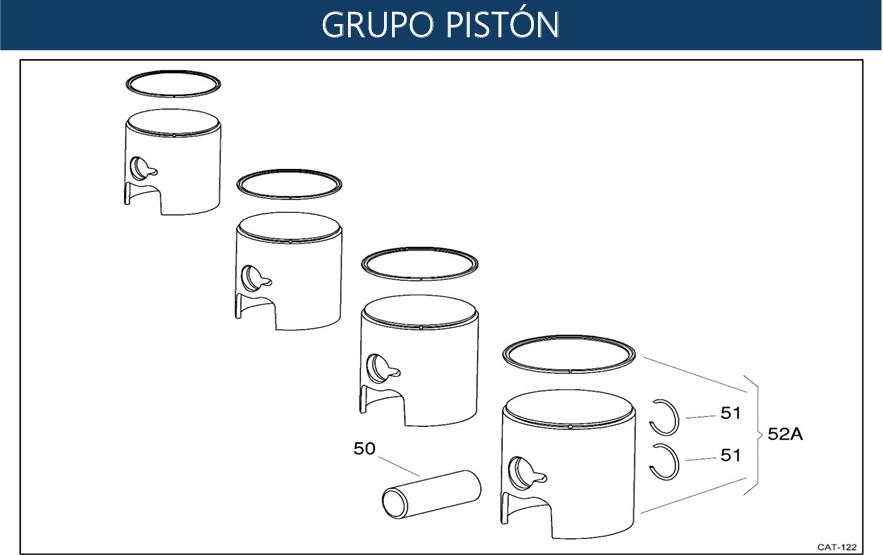 Grupo Pistón IAME X30