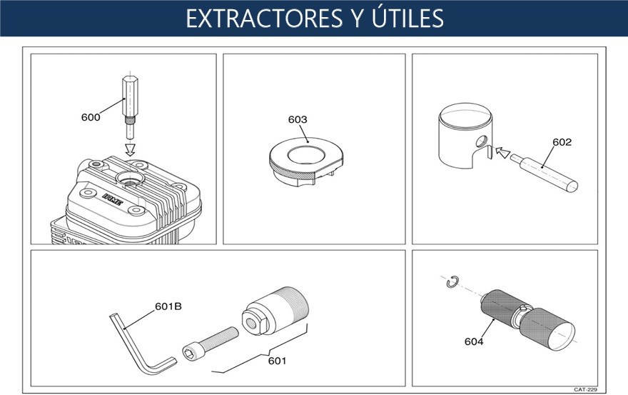 Extractores y Útiles IAME X30